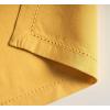 imageMaison d Hermine Cloth Placemat 100 Linen Decorative Washable Table Placemats for Dining Home Wedding Banquet Buffet Avignon  Ochre Set of 4