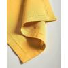 imageMaison d Hermine Cloth Placemat 100 Linen Decorative Washable Table Placemats for Dining Home Wedding Banquet Buffet Avignon  Ochre Set of 4