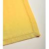imageMaison d Hermine Cloth Placemat 100 Linen Decorative Washable Table Placemats for Dining Home Wedding Banquet Buffet Avignon  Ochre Set of 4