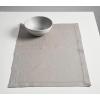 imageMaison d Hermine Cloth Placemat 100 Linen Set of 4 Decorative Washable Place Mats Table Placemat for Dining Kitchen Parties ampamp Camping Avignon  Satellite