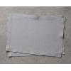 imageMaison d Hermine Cloth Placemat 100 Linen Set of 4 Decorative Washable Place Mats Table Placemat for Dining Kitchen Parties ampamp Camping Avignon  Silver Sconce