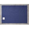 imageMaison d Hermine Placemats 100 Linen Set of 4 Dinner Placemat Decorative Washable Cloth Placemat for Dining Buffet Parties ampamp Camping Avignon  Twlight Blue