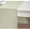 imageMaison d Hermine Tablerunner 100 Linen 14quotx90quot Table Runner Decorative Washable Table Runners for Gifts Dining Buffet Parties ampamp Camping Avignon  Tender Green