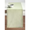 imageMaison d Hermine Tablerunner 100 Linen 14quotx90quot Table Runner Decorative Washable Table Runners for Gifts Dining Buffet Parties ampamp Camping Avignon  Tender Green