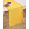 imageMaison d Hermine Tablerunner 100 Linen Table Runner Decorative Washable Table Cover for Gifts Home Kitchen Dining Cocktail Parties ampamp Camping Avignon  Ochre 14 Inch x 90 Inch