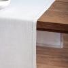 imageMaison d Hermine Tablerunner 100 Linen Table Runner Decorative Washable Table Cover for Gifts Home Kitchen Dining Cocktail Parties ampamp Camping Avignon  Micro Chip 14 Inch x 90 Inch