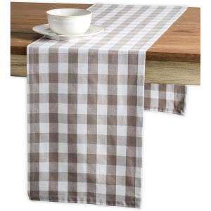 imageMaison d Hermine Tablerunners 100 Cotton Decorative Tablerunner Washable Table Cover for Holiday Dinner Wedding Baby Shower ampamp Dining Rosmalen  Atmosphere 1450quotx72quot
