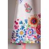 imageMaison d Hermine 100 Cotton Kitchen Apron with an Adjustable Neck with Long Ties for Women Men Chef13  Happy Florals  High Summer