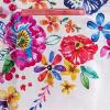 imageMaison d Hermine 100 Cotton Kitchen Apron with an Adjustable Neck with Long Ties for Women Men Chef13  Happy Florals  High Summer