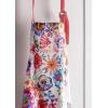 imageMaison d Hermine 100 Cotton Kitchen Apron with an Adjustable Neck with Long Ties for Women Men Chef13  Happy Florals  High Summer