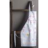 imageMaison d Hermine 100 Cotton Kitchen Apron with an Adjustable Neck with Long Ties for Women Men Chef19  Blossoms in Spring
