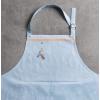 imageMaison d Hermine 100 Cotton Kitchen Apron with an Adjustable Neck with Long Ties for Women Men Chef20  Ibiza