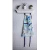 imageMaison d Hermine 100 Cotton Kitchen Apron with an Adjustable Neck with Long Ties for Women Men Chef21  Lazy Summer Days
