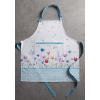 imageMaison d Hermine 100 Cotton Kitchen Apron with an Adjustable Neck with Long Ties for Women Men Chef23  Flower in the Field