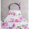 imageMaison d Hermine 100 Cotton Kitchen Apron with an Adjustable Neck with Long Ties for Women Men Chef24  Pivoine