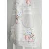 imageMaison d Hermine 100 Cotton Kitchen Apron with an Adjustable Neck with Long Ties for Women Men Chef25  Champ De Mars