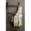imageMaison d Hermine 100 Cotton Kitchen Apron with an Adjustable Neck with Long Ties for Women Men Chef5  Limoncello