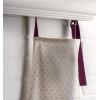 imageMaison d Hermine 100 Cotton Kitchen Apron with an Adjustable Neck with Long Ties for Women Men Chef7  Fanny Lavender