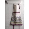 imageMaison d Hermine 100 Cotton Kitchen Apron with an Adjustable Neck with Long Ties for Women Men Chef7  Fanny Lavender