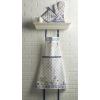 imageMaison d Hermine 100 Cotton Kitchen Apron with an Adjustable Neck with Long Ties for Women Men Chef8  Faience