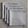 imageMaison d Hermine Cloth Napkin 100 Linen 20Inch x 20Inch Decorative Washable Napkins Table Napkin for Dining Kitchen Parties ampamp Camping Avignon  Silver Sconce Set of 4