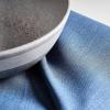 imageMaison d Hermine Cloth Napkin 100 Linen Set of 4 Decorative Washable Table Napkins for Dining Home Wedding Banquet Avignon  Bering Sea 20x20