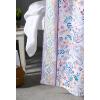 imageMaison d Hermine Shower Curtain 100 Cotton One Panel 70quotx72quot Washable Fabric Shower Curtains for Bathroom Easy Hanging with 12 Button Holes  Home Farmhouse Hotel Spa Birdies On Wire20  Indian Floral