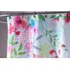 imageMaison d Hermine Shower Curtain 100 Cotton One Panel 70quotx72quot Washable Fabric Shower Curtains for Bathroom Easy Hanging with 12 Button Holes  Home Farmhouse Hotel Spa Birdies On Wire25  Jardin Dete