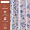 imageMaison d Hermine Shower Curtain 100 Cotton One Panel 70quotx72quot Washable Fabric Shower Curtains for Bathroom Easy Hanging with 12 Button Holes  Home Farmhouse Hotel Spa Birdies On Wire04  Bonobo
