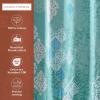 imageMaison d Hermine Shower Curtain 100 Cotton One Panel 70quotx72quot Washable Fabric Shower Curtains for Bathroom Easy Hanging with 12 Button Holes  Home Farmhouse Hotel Spa Birdies On Wire16  Versailles