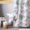 imageMaison d Hermine Shower Curtain 100 Cotton One Panel 70quotx72quot Washable Fabric Shower Curtains for Bathroom Easy Hanging with 12 Button Holes  Home Farmhouse Hotel Spa Birdies On Wire17  Eden