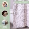 imageMaison d Hermine Shower Curtain 100 Cotton One Panel 70quotx72quot Washable Fabric Shower Curtains for Bathroom Easy Hanging with 12 Button Holes  Home Farmhouse Hotel Spa Birdies On Wire12  Jouy Paradise