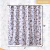imageMaison d Hermine Shower Curtain 100 Cotton One Panel 70quotx72quot Washable Fabric Shower Curtains for Bathroom Easy Hanging with 12 Button Holes  Home Farmhouse Hotel Spa Birdies On Wire04  Bonobo