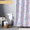 imageMaison d Hermine Shower Curtain 100 Cotton One Panel 70quotx72quot Washable Fabric Shower Curtains for Bathroom Easy Hanging with 12 Button Holes  Home Farmhouse Hotel Spa Birdies On Wire20  Indian Floral