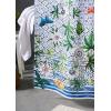 imageMaison d Hermine Shower Curtain 100 Cotton One Panel 70quotx72quot Washable Fabric Shower Curtains for Bathroom Easy Hanging with 12 Button Holes  Home Farmhouse Hotel Spa Birdies On Wire10  Passiflora