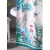 imageMaison d Hermine Shower Curtain 100 Cotton One Panel 70quotx72quot Washable Fabric Shower Curtains for Bathroom Easy Hanging with 12 Button Holes  Home Farmhouse Hotel Spa Birdies On Wire05  Tropiques