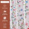 imageMaison d Hermine Shower Curtain 100 Cotton One Panel 70quotx72quot Washable Fabric Shower Curtains for Bathroom Easy Hanging with 12 Button Holes  Home Farmhouse Hotel Spa Birdies On Wire06  Neo Ipomee