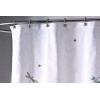 imageMaison d Hermine Shower Curtain 100 Cotton One Panel 70quotx72quot Washable Fabric Shower Curtains for Bathroom Easy Hanging with 12 Button Holes  Home Farmhouse Hotel Spa Birdies On Wire08  Fleurs De Mai