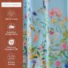 imageMaison d Hermine Shower Curtain 100 Cotton One Panel 70quotx72quot Washable Fabric Shower Curtains for Bathroom Easy Hanging with 12 Button Holes  Home Farmhouse Hotel Spa Birdies On Wire11  Paradiso