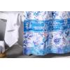 imageMaison d Hermine Shower Curtain 100 Cotton One Panel 70quotx72quot Washable Fabric Shower Curtains for Bathroom Easy Hanging with 12 Button Holes  Home Farmhouse Hotel Spa Birdies On Wire24  Summer Blues