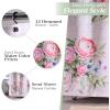 imageMaison d Hermine Shower Curtain 100 Cotton One Panel 70quotx72quot Washable Fabric Shower Curtains for Bathroom Easy Hanging with 12 Button Holes  Home Farmhouse Hotel Spa Birdies On Wire18  Champ De Mars