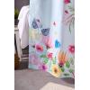 imageMaison d Hermine Shower Curtain 100 Cotton One Panel 70quotx72quot Washable Fabric Shower Curtains for Bathroom Easy Hanging with 12 Button Holes  Home Farmhouse Hotel Spa Birdies On Wire25  Jardin Dete