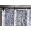 imageMaison d Hermine Shower Curtain 100 Cotton One Panel 70quotx72quot Washable Fabric Shower Curtains for Bathroom Easy Hanging with 12 Button Holes  Home Farmhouse Hotel Spa Birdies On Wire27  the Miller  Blue