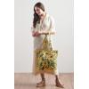 imageMaison d Hermine Canvas Tote Bag for Women Cotton Canvas Reusable Shoulder Grocery Bags Bulk with Handle for Shopping Travel04  Eden  Yellow