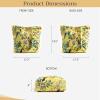 imageMaison d Hermine Canvas Tote Bag for Women Cotton Canvas Reusable Shoulder Grocery Bags Bulk with Handle for Shopping Travel04  Eden  Yellow