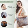 imageMaison d Hermine Canvas Tote Bag for Women Cotton Canvas Reusable Shoulder Grocery Bags Bulk with Handle for Shopping Travel06  Imperfection