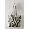 imageMaison d Hermine Canvas Tote Bag for Women Cotton Canvas Reusable Shoulder Grocery Bags Bulk with Handle for Shopping Travel07  Zebra