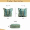 imageMaison d Hermine Canvas Tote Bag for Women Cotton Canvas Reusable Shoulder Grocery Bags Bulk with Handle for Shopping Travel09  Lakshmi