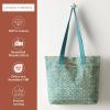 imageMaison d Hermine Canvas Tote Bag for Women Cotton Canvas Reusable Shoulder Grocery Bags Bulk with Handle for Shopping Travel09  Lakshmi