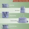 imageMaison d Hermine Canvas Tote Bag for Women Cotton Canvas Reusable Shoulder Grocery Bags Bulk with Handle for Shopping Travel10  Shibori